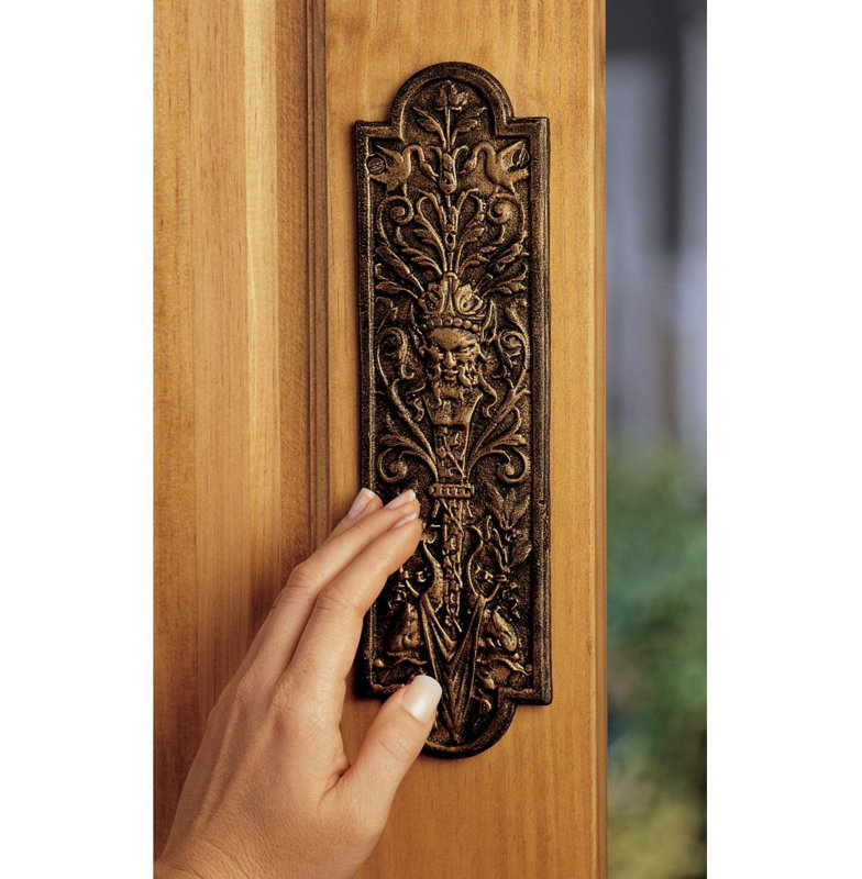 Design Toscano Greenman Door Plate & Reviews Wayfair